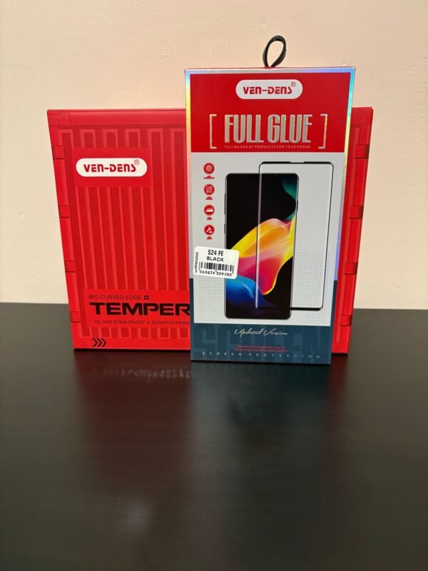 Ven-Dens Samsung Galaxy Full Glue Tempered Glass Protector